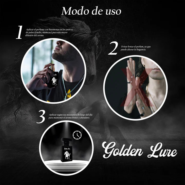 Perfume de Feromonas GOLDEN LURE