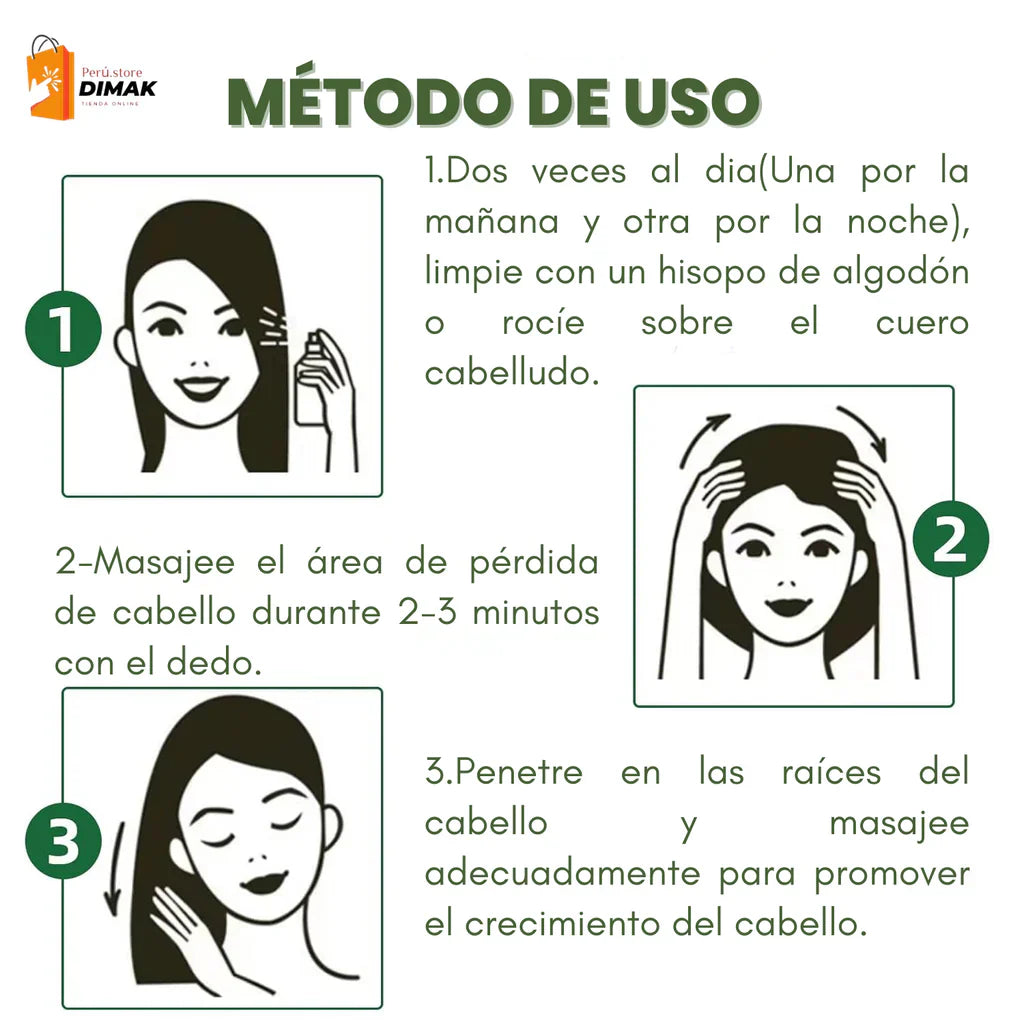 CONTROL DE CAIDA Y CRECIMIENTO DE CABELLO OUHOE