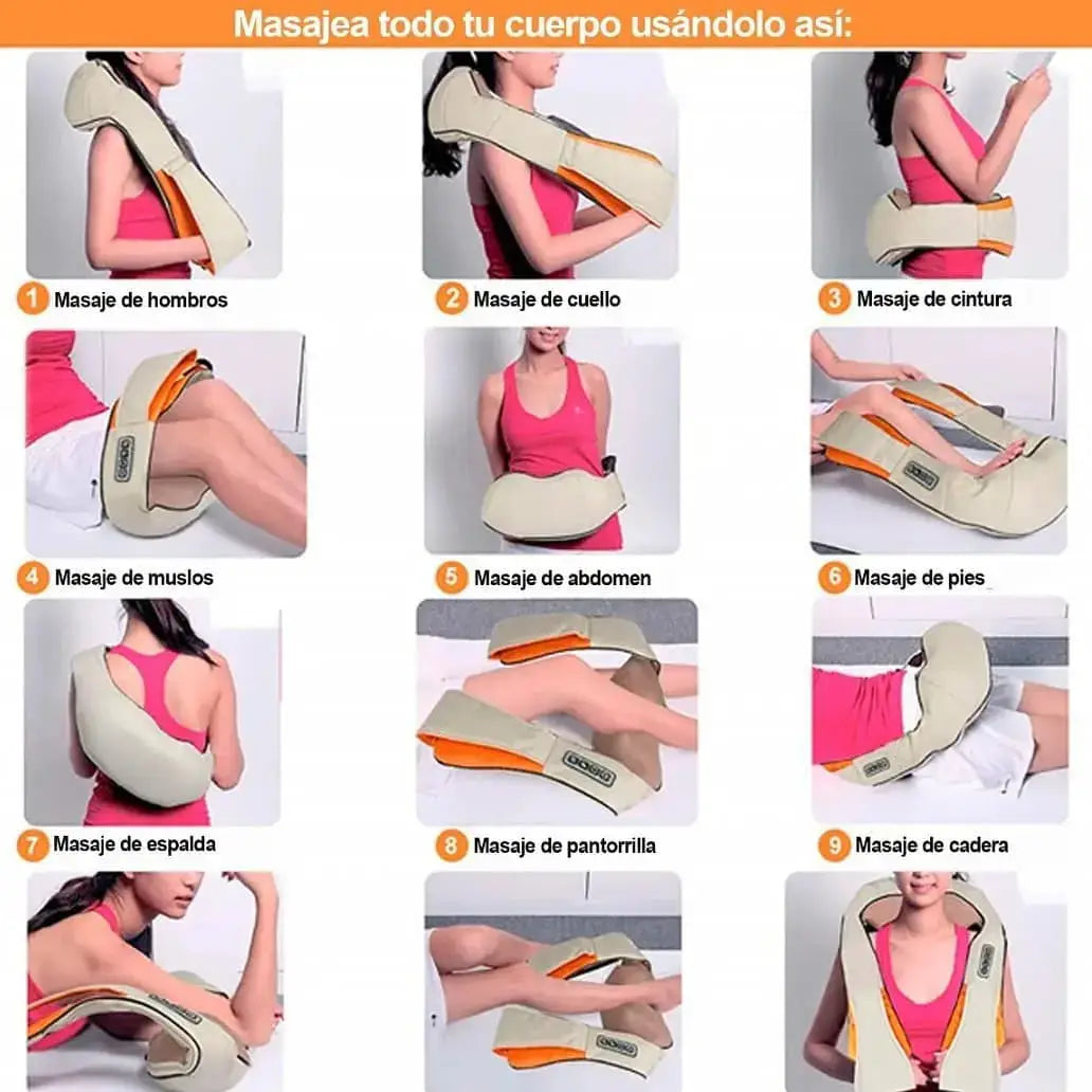 Masajeador de cuello y espalda