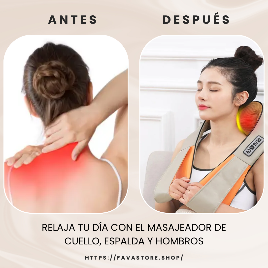 Masajeador de cuello y espalda