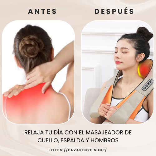 Masajeador de cuello y espalda