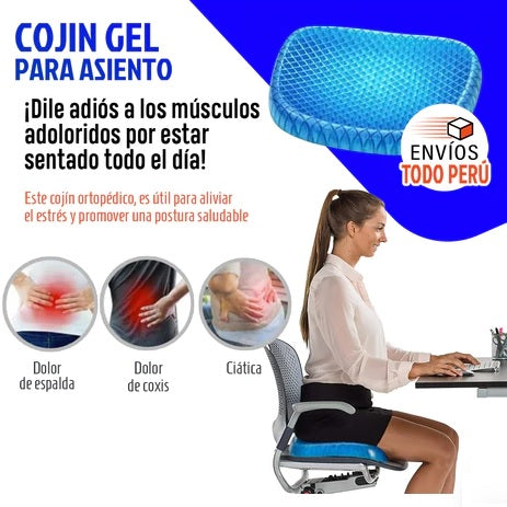 COJÍN DE GEL PARA ASIENTOS